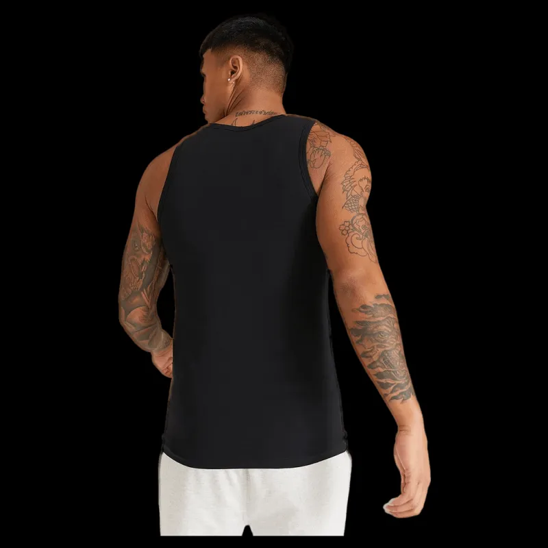 Bread & Boxers Tank 2-Pack Svart