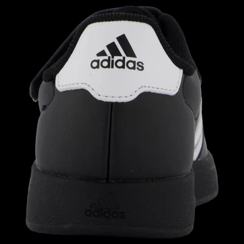 adidas Breaknet Lifestyle Court Elastic Lace and Top Strap Shoes Core Black / Cloud White / Cloud White Svart New