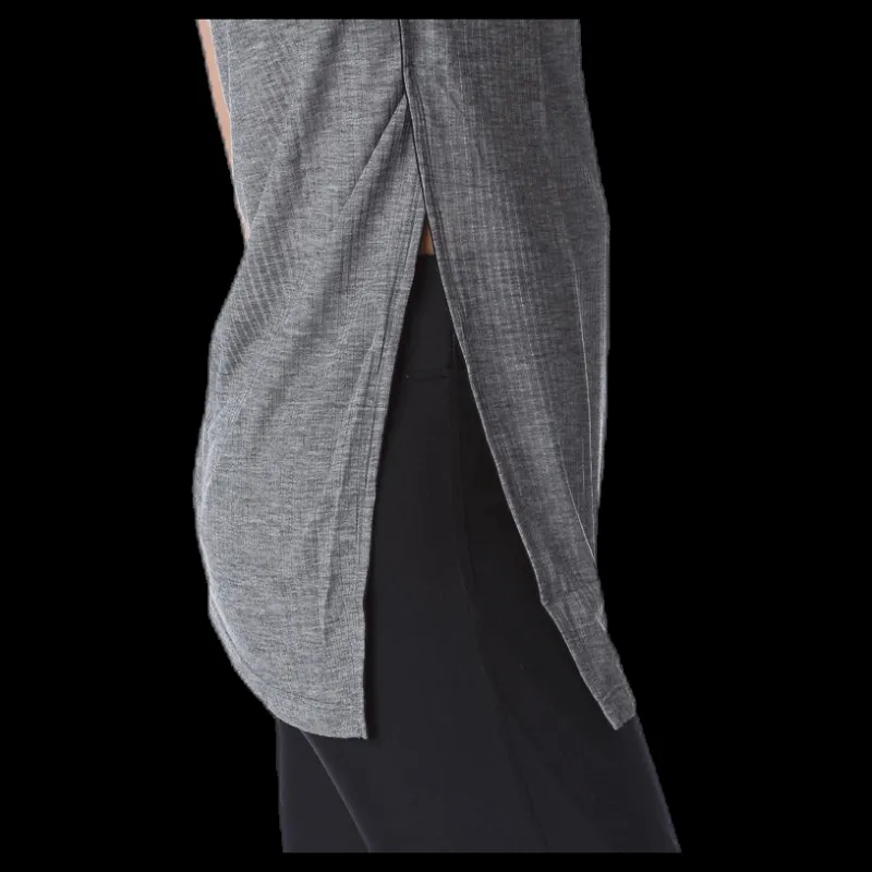 Discount Nike Breathe Tank Asymmetric Black Svart