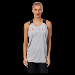 Nike Breathe Tank Flow Grx Grey Grå New