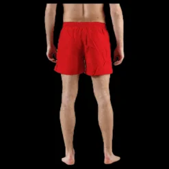 Frank Dandy Breeze Long Swim Shorts Red Röd Discount