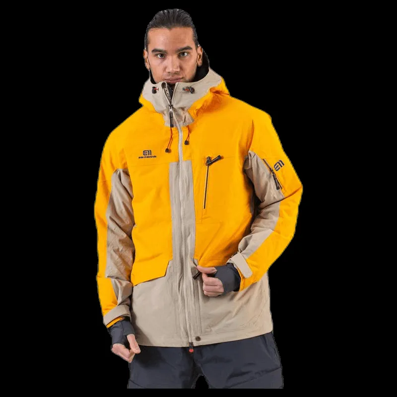 Discount Elevenate Brevent Jacket Yellow Gul