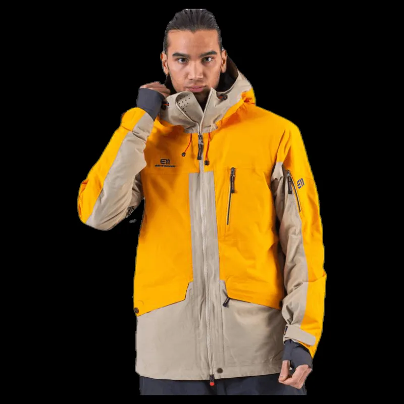Discount Elevenate Brevent Jacket Yellow Gul