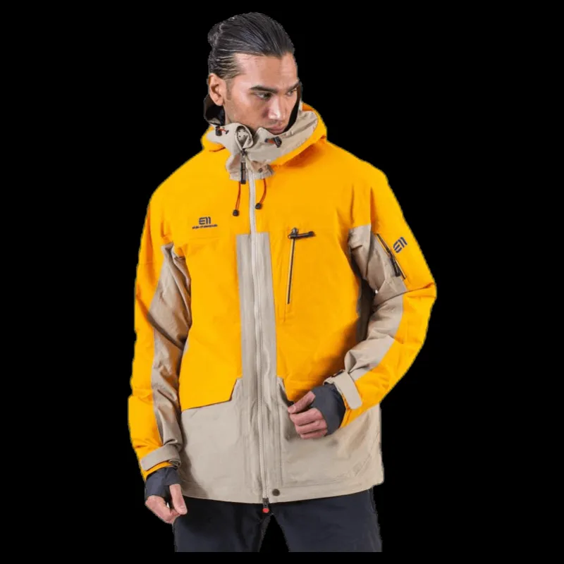 Discount Elevenate Brevent Jacket Yellow Gul