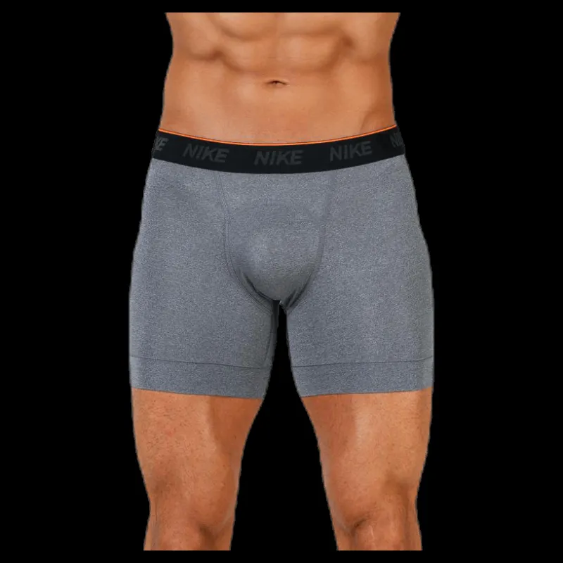 New Nike Brief Boxer 2PK Black/Grey Grå