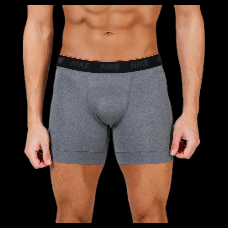 New Nike Brief Boxer 2PK Black/Grey Grå