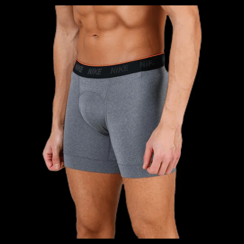 New Nike Brief Boxer 2PK Black/Grey Grå