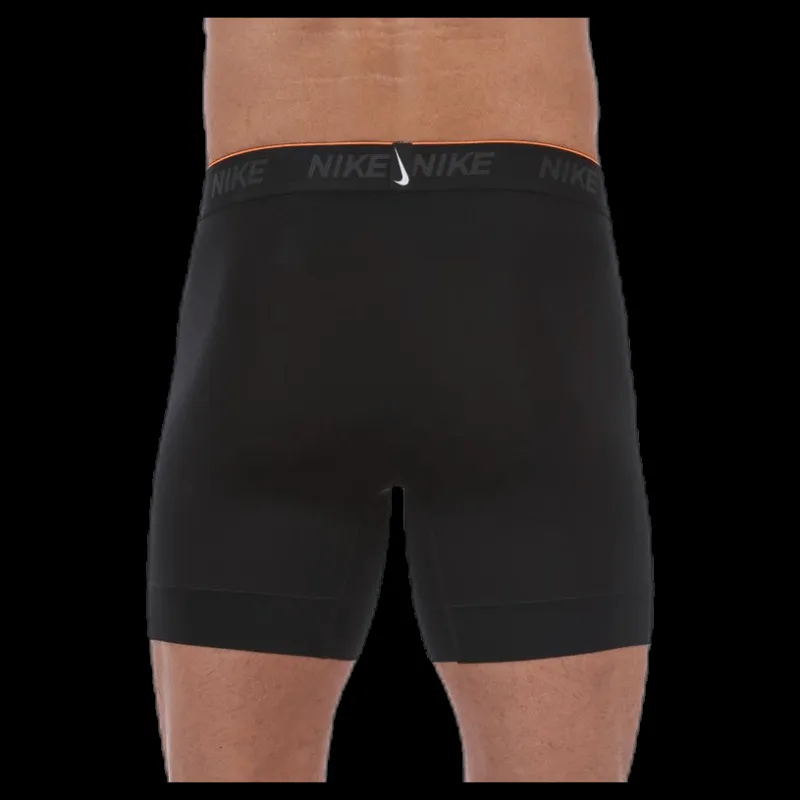 Nike Brief Boxer 2PK White/Black Svart Sale