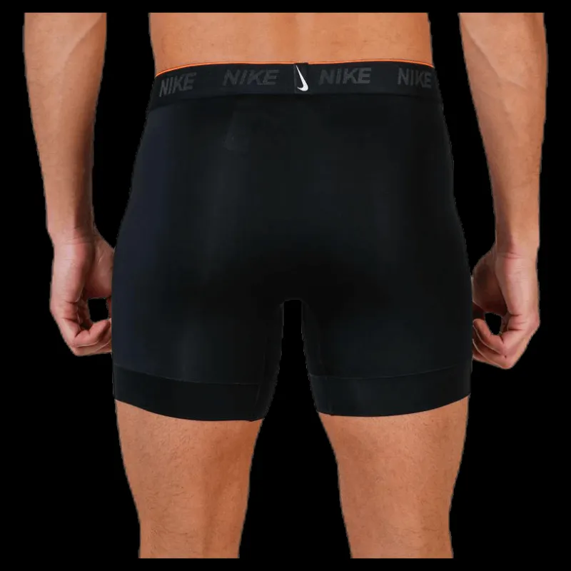 Nike Brief Boxer 2PK White/Black Svart Sale