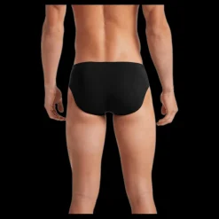 Nike Swim Brief Poly Solid Black Svart Clearance