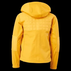 Didriksons Briska Kids Jkt 2 Happy Orange Gul