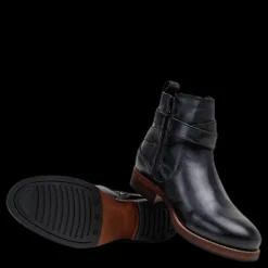 Sneaky Steve Bristol Leather W Black Svart