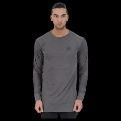 Outlet Better Bodies Bronx Long Sleeve Grey Grå