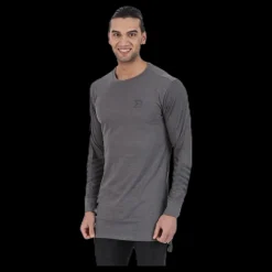 Outlet Better Bodies Bronx Long Sleeve Grey Grå