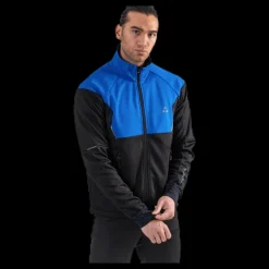 Hot Fischer Bruksvallarna Pro Softshell Jacket Blue/Black Blå och Svart