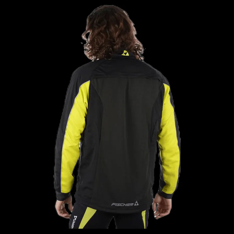 New Fischer Bruksvallarna Softshell Jacket M Black Svart