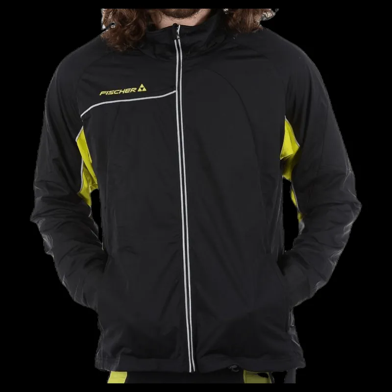 New Fischer Bruksvallarna Softshell Jacket M Black Svart