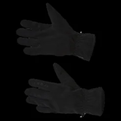 Outlet Bula Fleece Gloves Black Svart