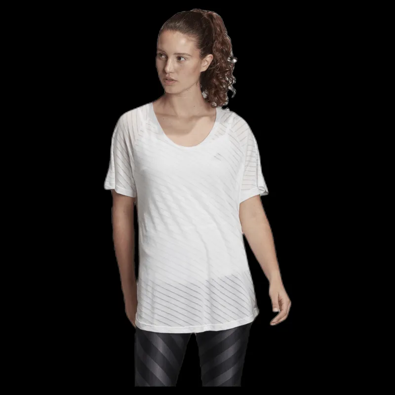 adidas Burn Out Tee White Vit Outlet