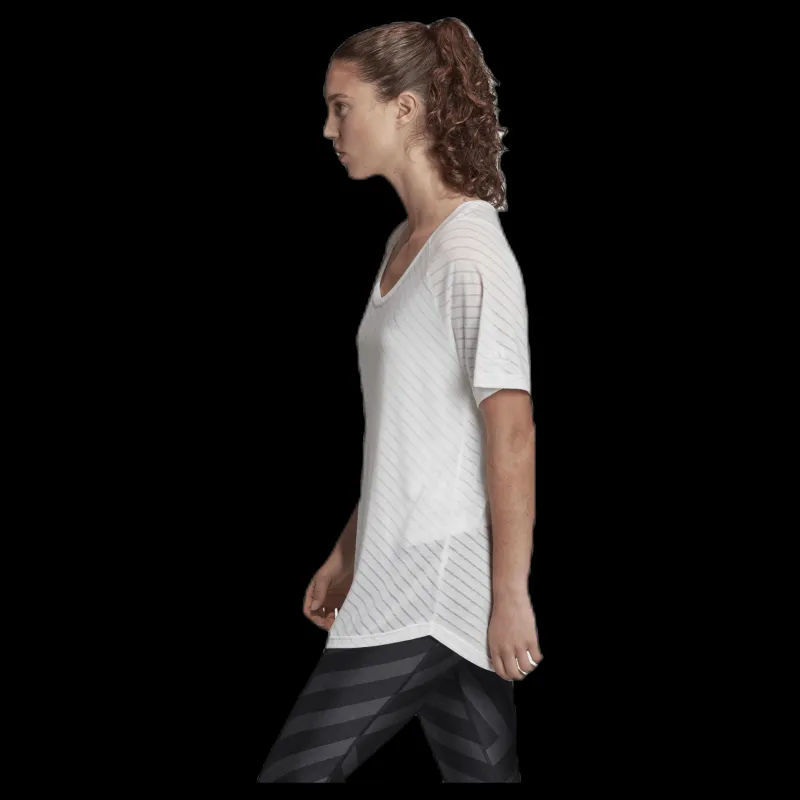 adidas Burn Out Tee White Vit Outlet