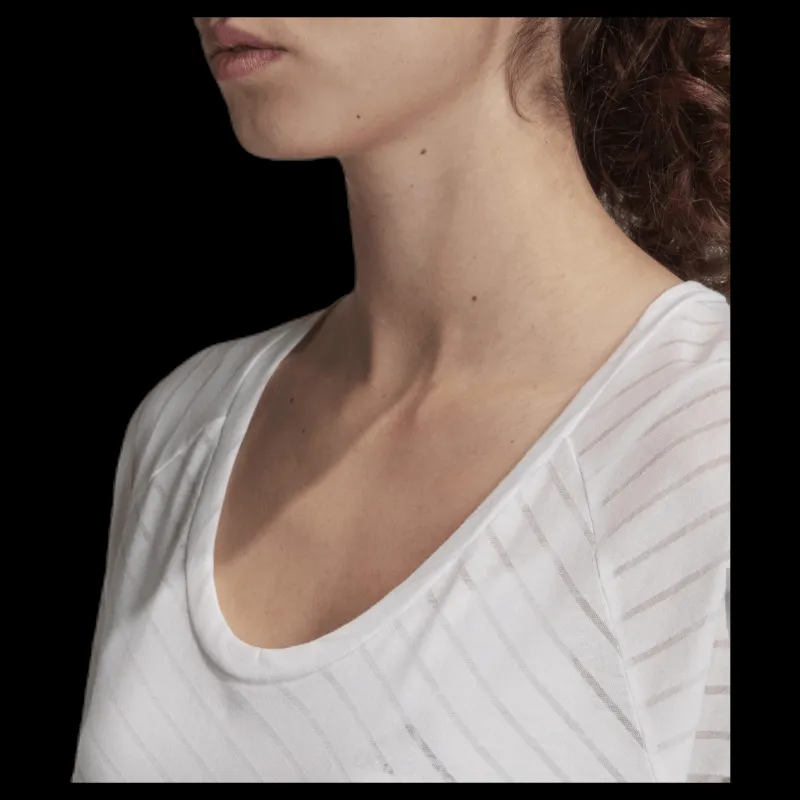 adidas Burn Out Tee White Vit Outlet