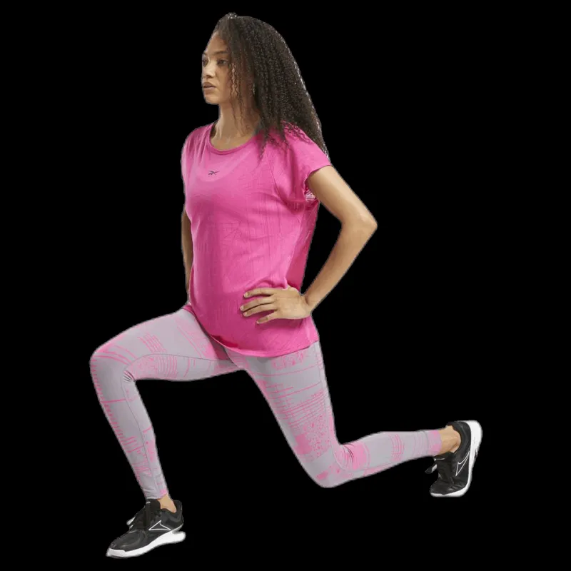 Discount Reebok Burnout Tee Pink Rosa