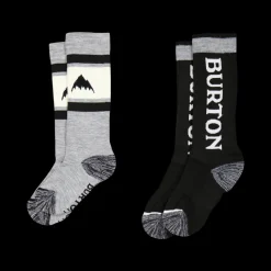 Burton Kids Weekend Sock 2-pac Black Svart Outlet