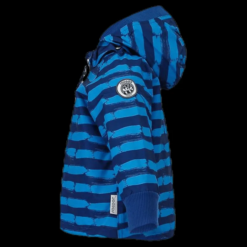 Racoon Buster Paint Jacket Blue Blå Sale