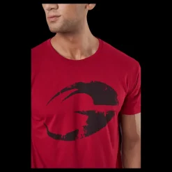 Discount GASP Cadet Tee Chili Red Röd