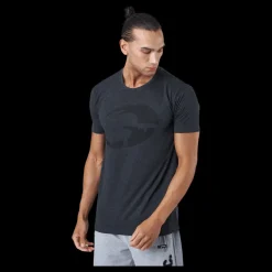 GASP Cadet Tee Dark Grey Melange Grå Hot