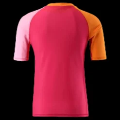 Sale Reima Camiguin Sunproof Recycled Swim Shirt Pink Rosa