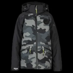 8848 Altitude Camo Ashton Junior Jacket Patterned Mönstrad Outlet