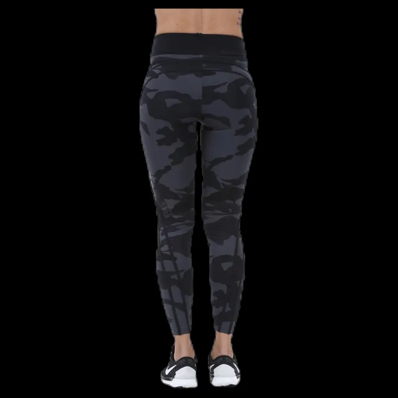 Better Bodies Camo High Tights Black Svart Best