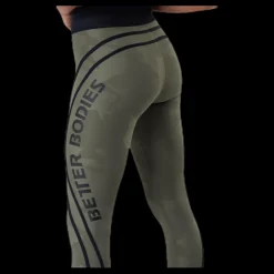 Outlet Better Bodies Camo High Tights Patterned/Green Mönstrad och Grön