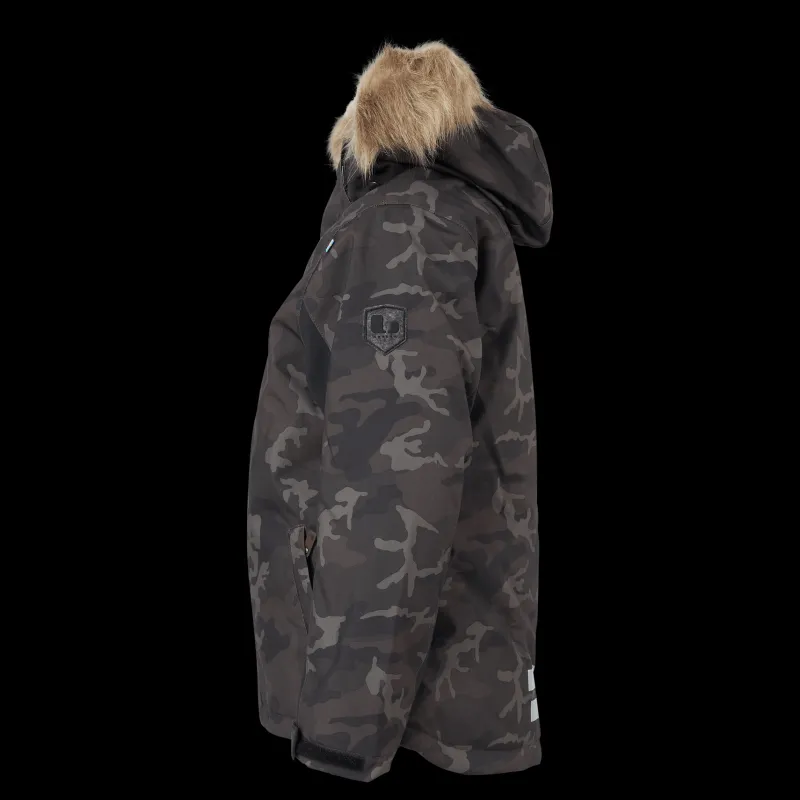 Lindberg Camo Jacket Brown Flerfärgad