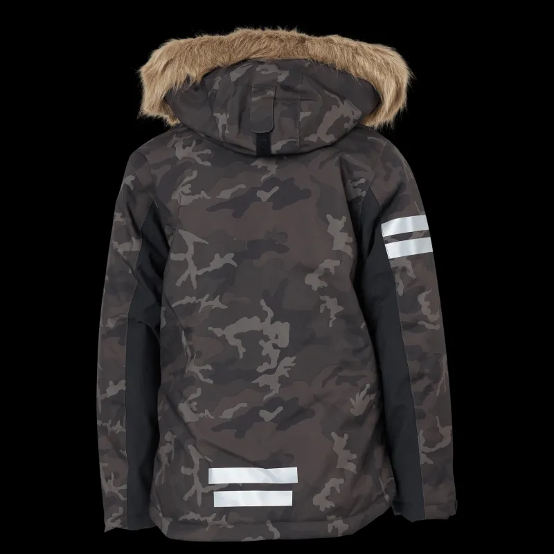 Lindberg Camo Jacket Brown Flerfärgad