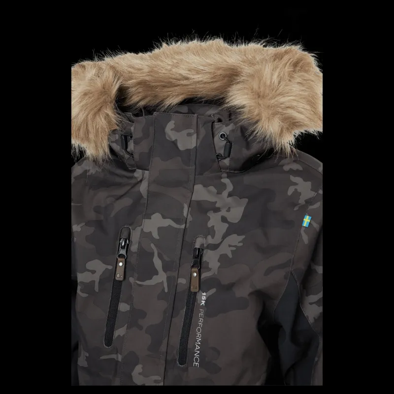 Lindberg Camo Jacket Brown Flerfärgad