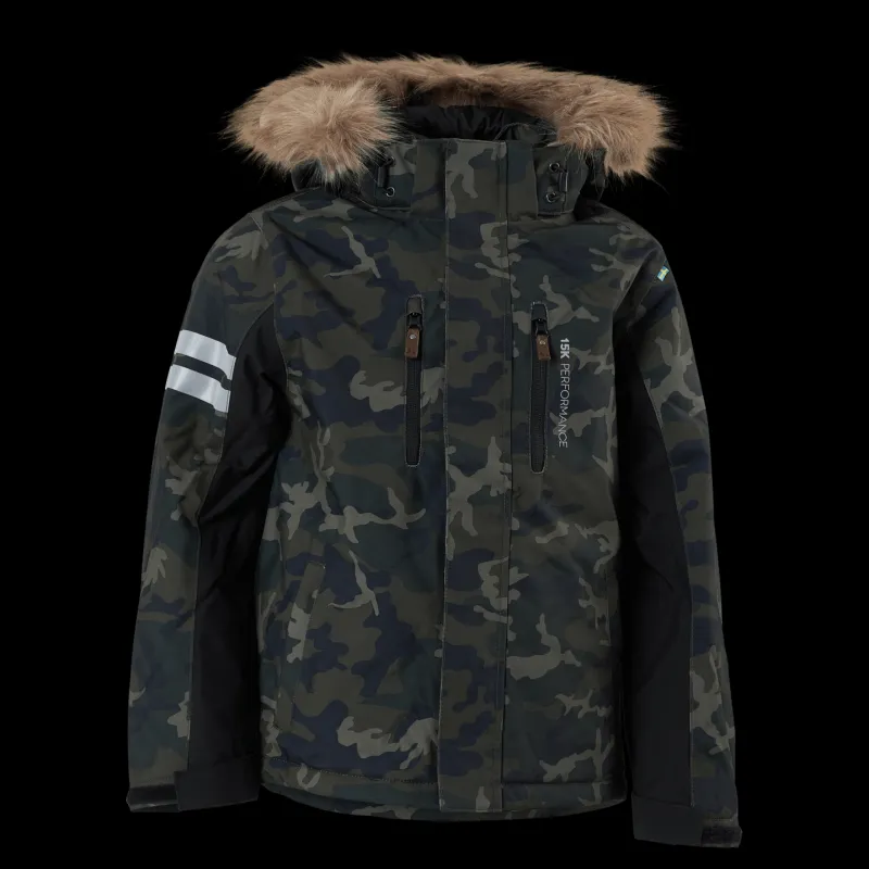 Best Lindberg Camo Jacket Green Flerfärgad