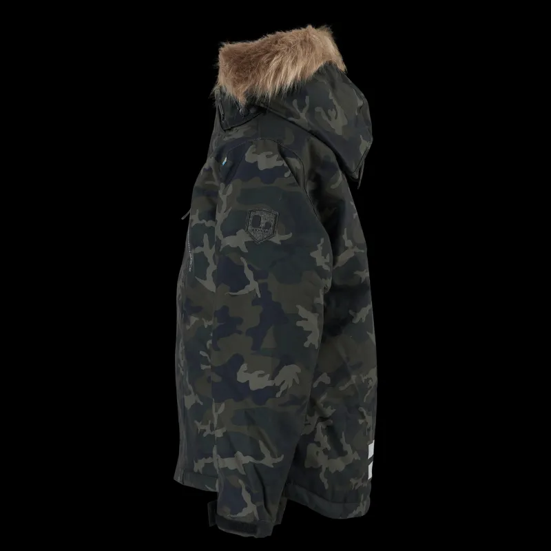 Best Lindberg Camo Jacket Green Flerfärgad
