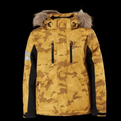 Lindberg Camo Jacket Yellow Gul Best