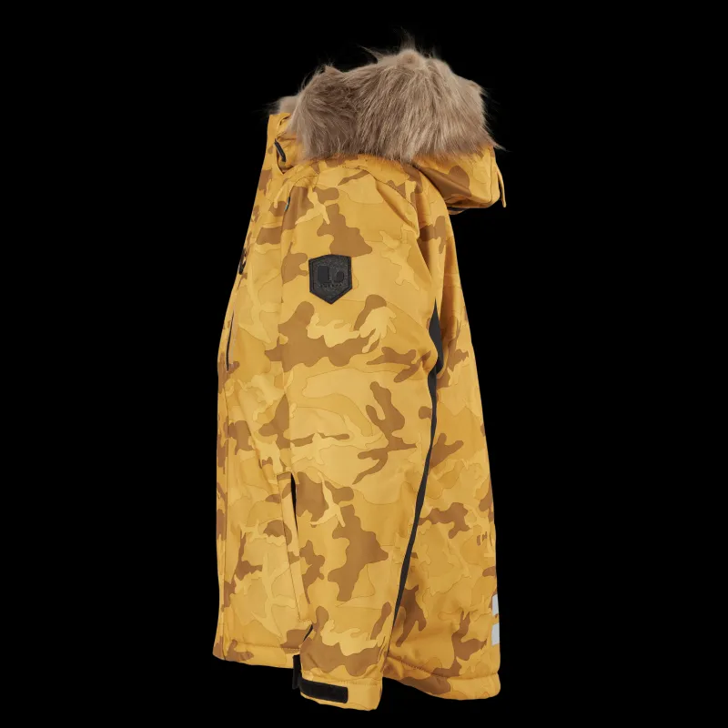 Lindberg Camo Jacket Yellow Gul Best