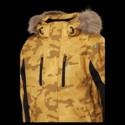 Lindberg Camo Jacket Yellow Gul Best