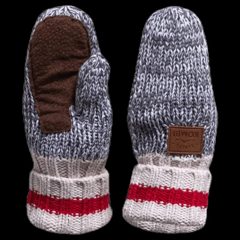 Kombi Camp Junior Mitten Grey Grå