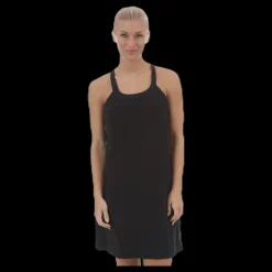 Prana Cantine Dress Black Svart Outlet