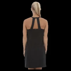 Prana Cantine Dress Black Svart Outlet