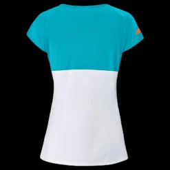Discount Babolat Cap Sleeve Top Play Blue/White Blå och Vit