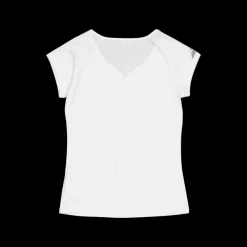 Babolat Cap Sleeve Top Play White Vit Online