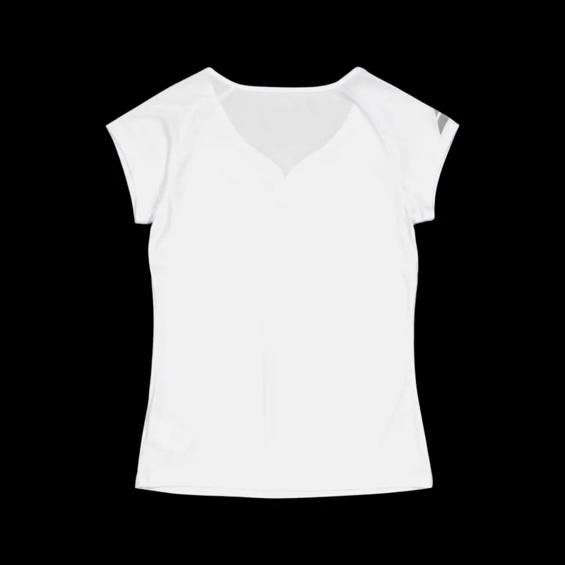 Babolat Cap Sleeve Top Play White Vit Online