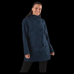 Clearance Jack Wolfskin Cape York Coat Blue
