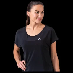 Outlet Only Play Capella Loose Training Ss Tee Black Svart